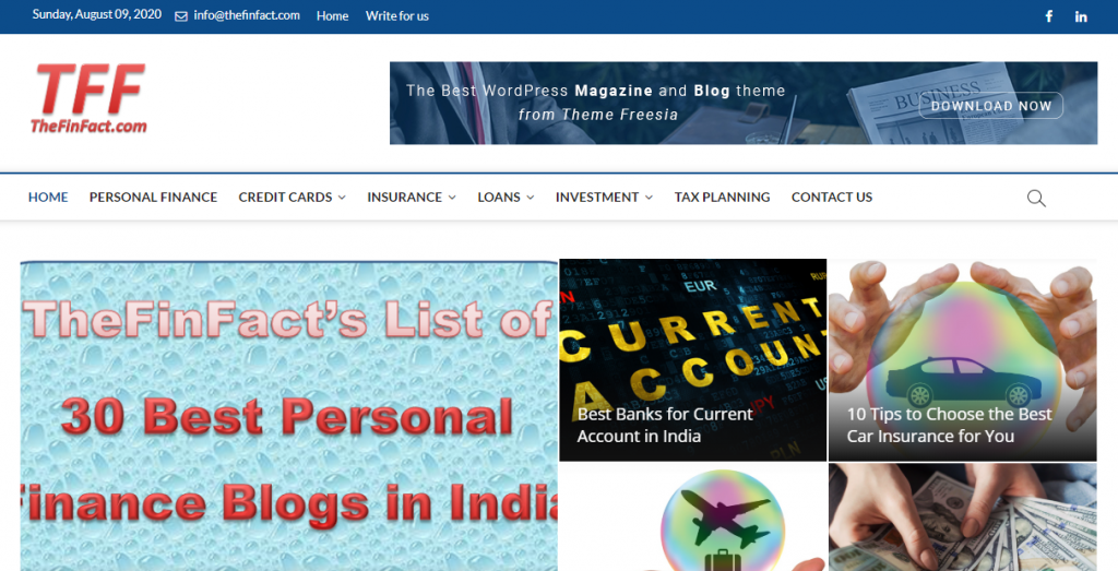 Best Personal Finance Blogs In India Thefinfact